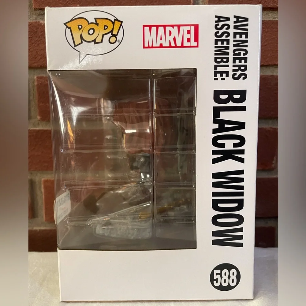 Funko Pop! Deluxe Marvel Avengers Black Widow #588